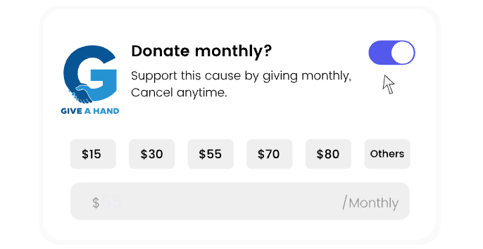 Homepage app screen
